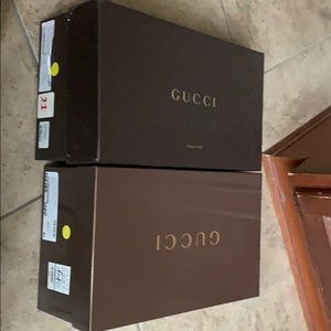 gucci shoe boxes